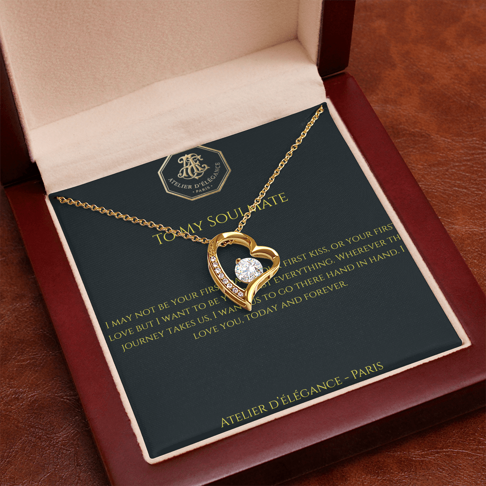 To My Soulmate - An Unbreakable Bond  Necklace & Luxury Box Edition