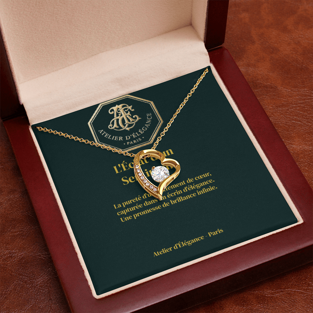 Eternal Heart" Necklace – 14K Gold Edition