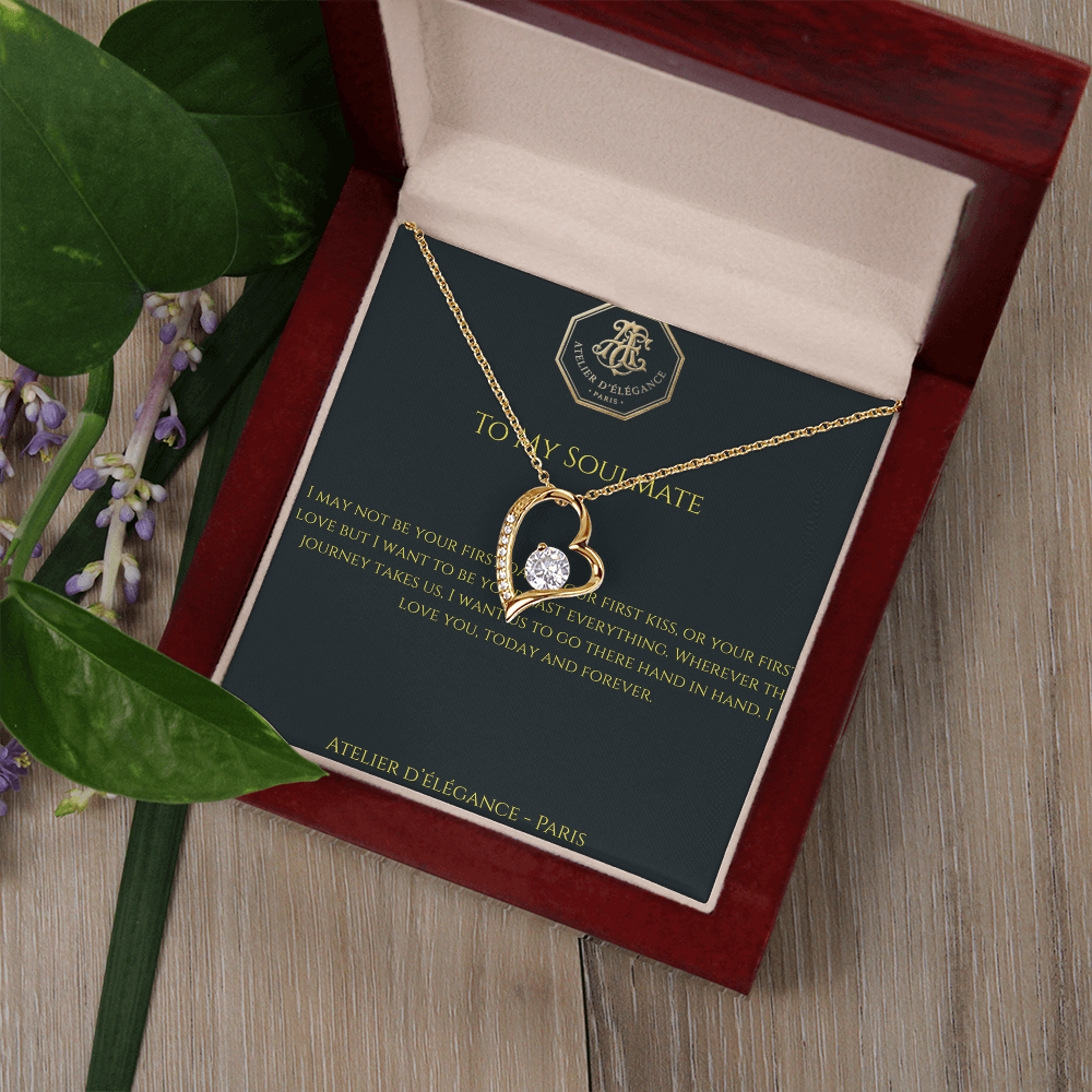 To My Soulmate - An Unbreakable Bond  Necklace & Luxury Box Edition