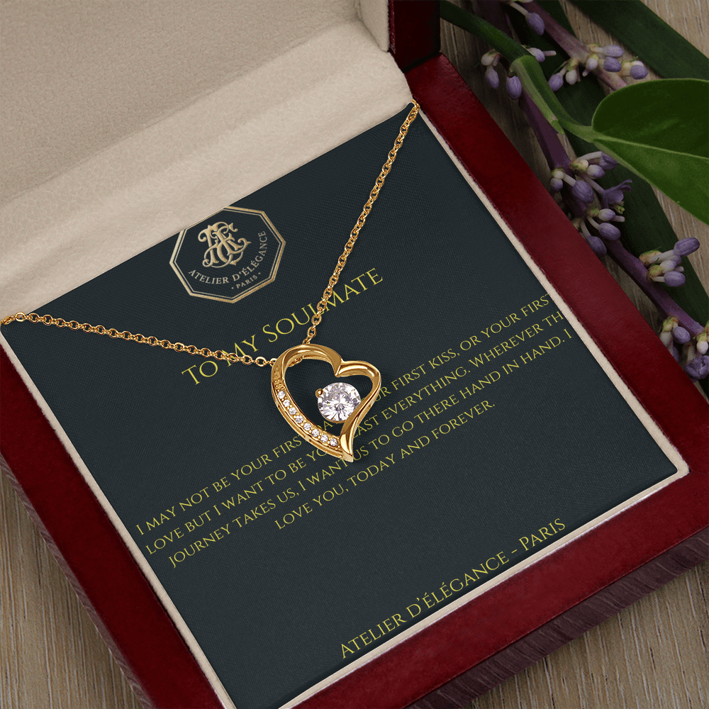 To My Soulmate - An Unbreakable Bond  Necklace & Luxury Box Edition