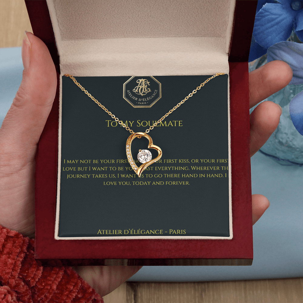 To My Soulmate - An Unbreakable Bond  Necklace & Luxury Box Edition