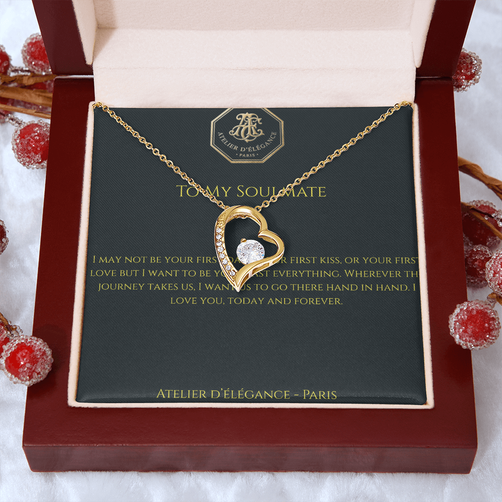 To My Soulmate - An Unbreakable Bond  Necklace & Luxury Box Edition