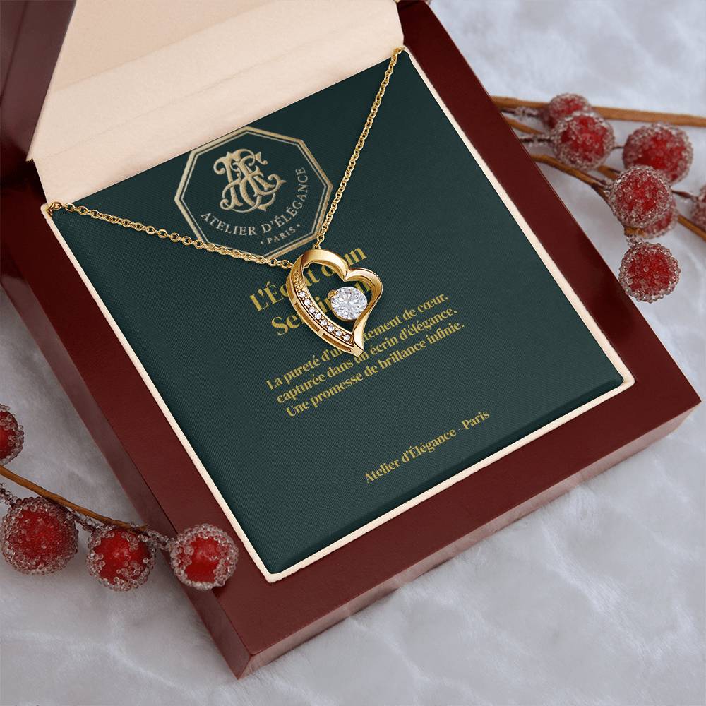 Eternal Heart" Necklace – 14K Gold Edition
