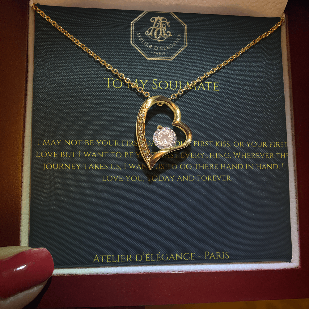 To My Soulmate - An Unbreakable Bond  Necklace & Luxury Box Edition