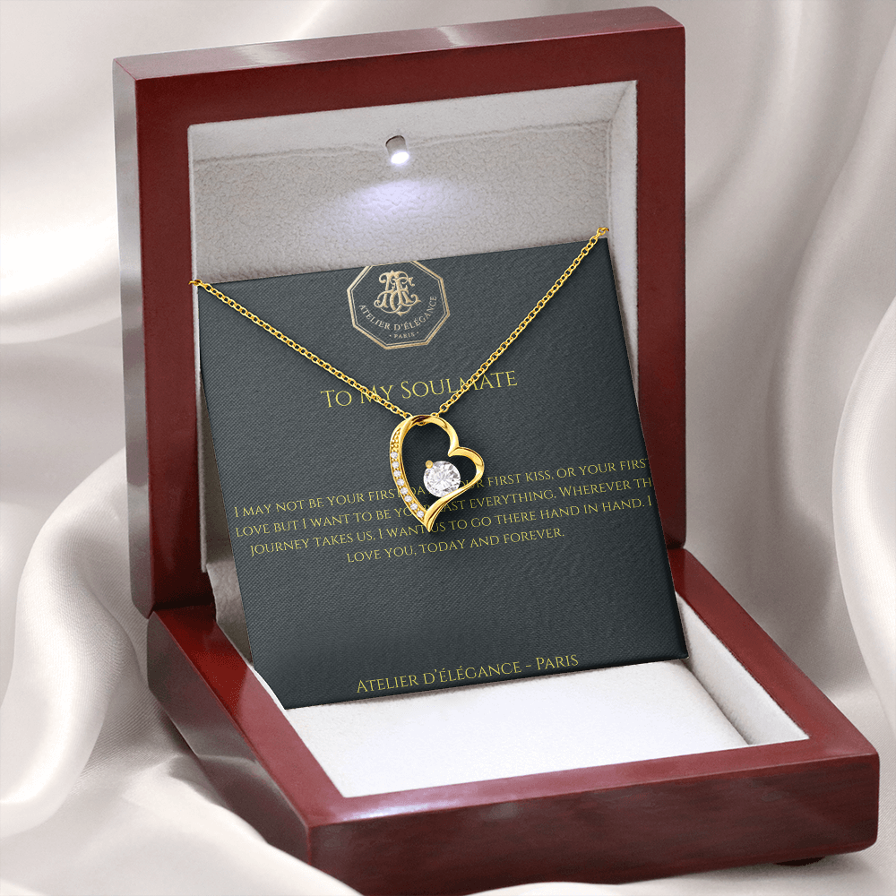 To My Soulmate - An Unbreakable Bond  Necklace & Luxury Box Edition