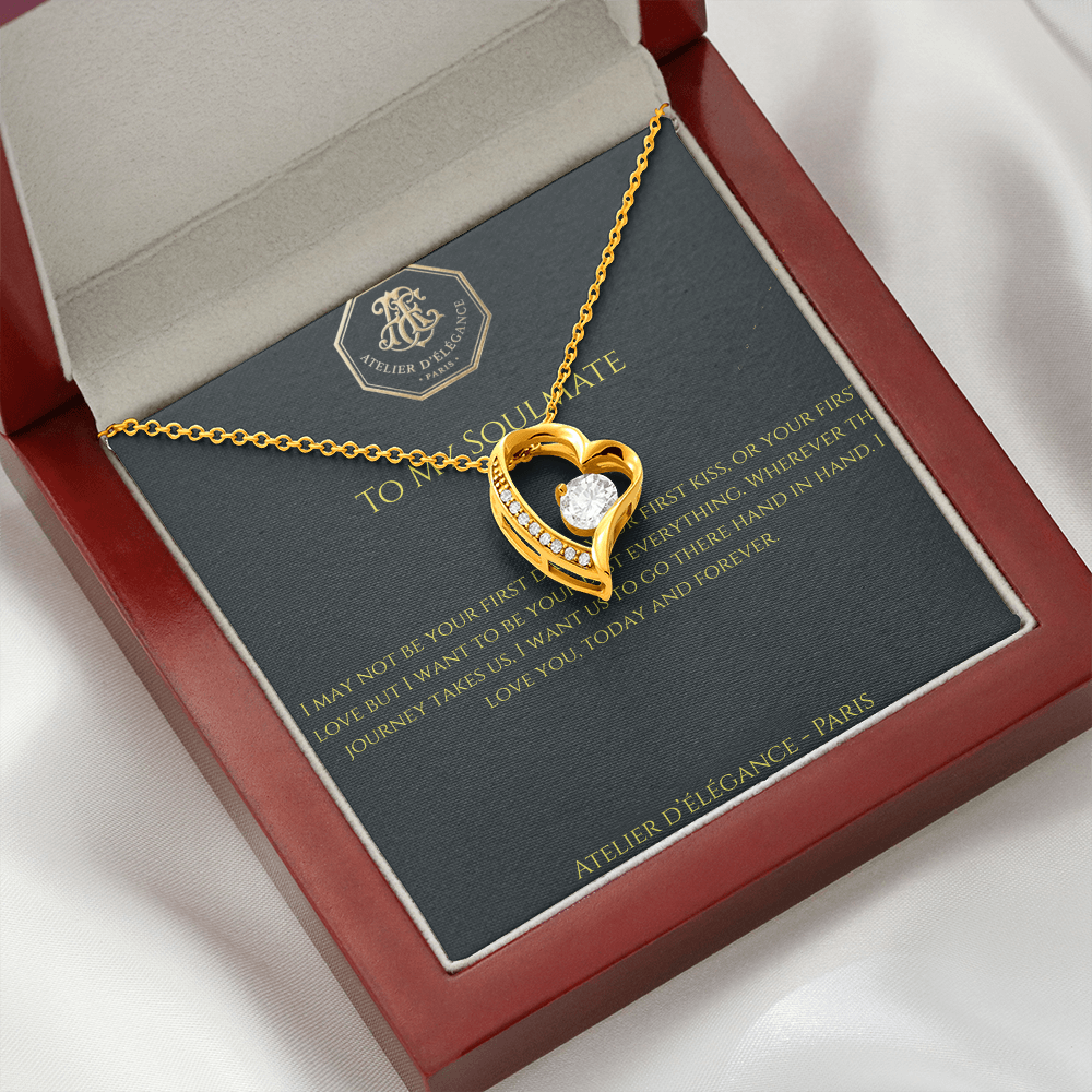 To My Soulmate - An Unbreakable Bond  Necklace & Luxury Box Edition