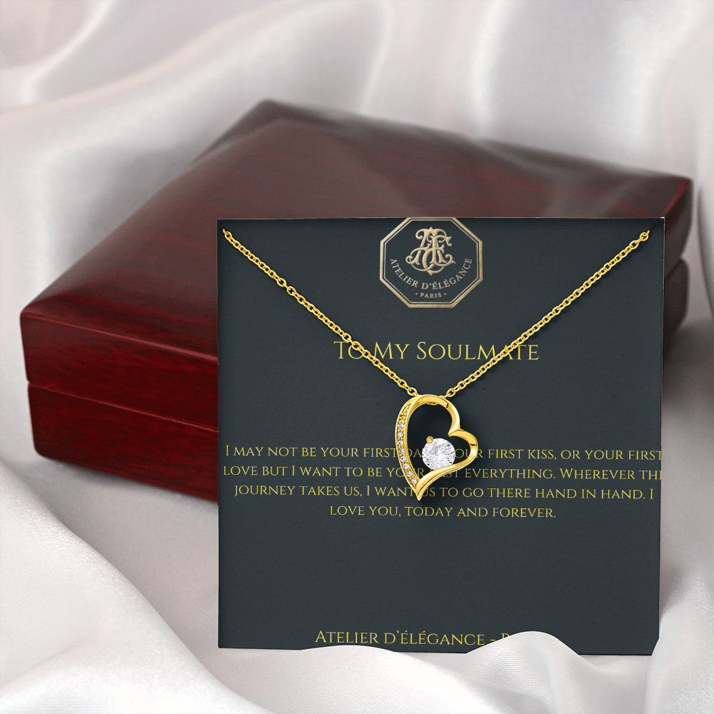 To My Soulmate - An Unbreakable Bond  Necklace & Luxury Box Edition