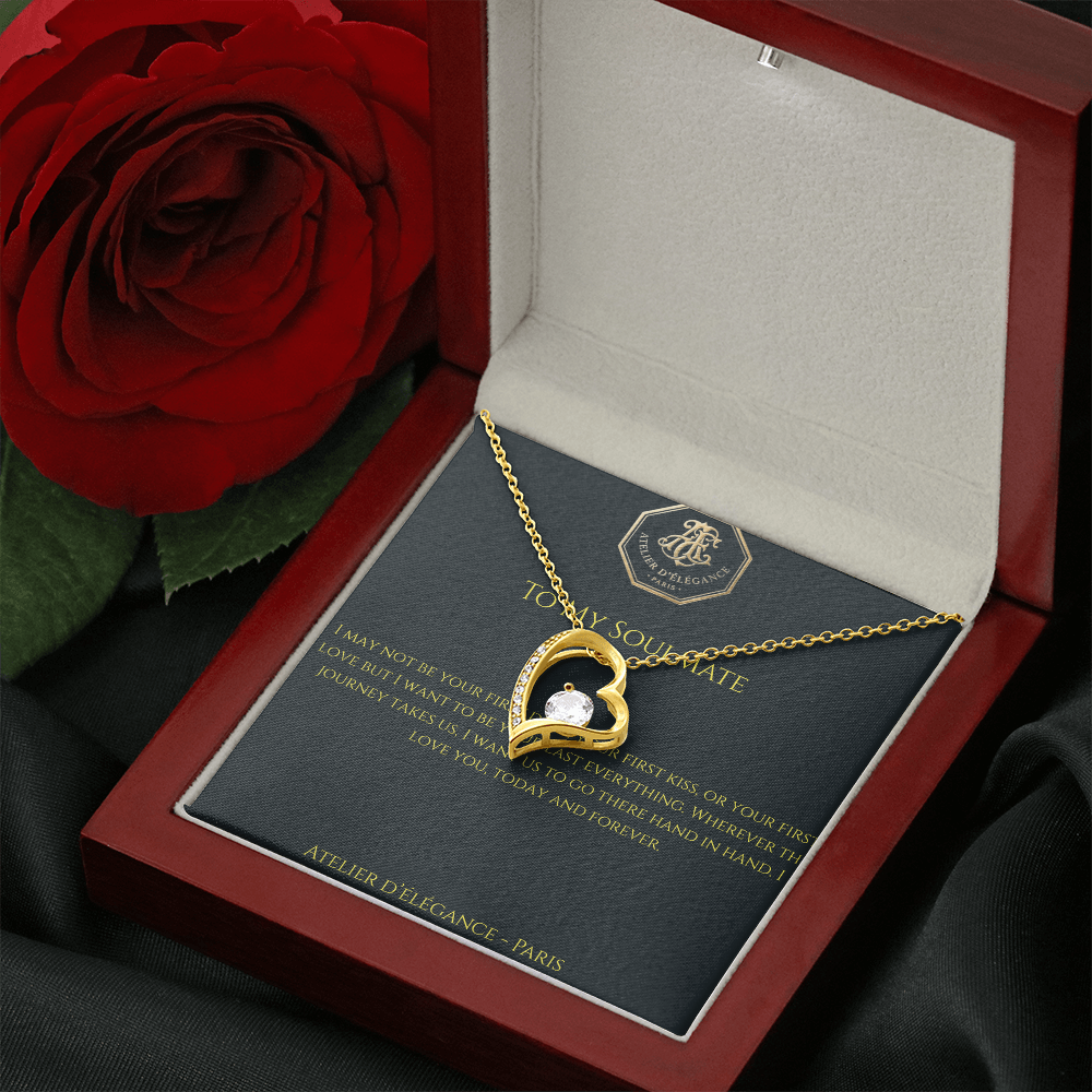 To My Soulmate - An Unbreakable Bond  Necklace & Luxury Box Edition