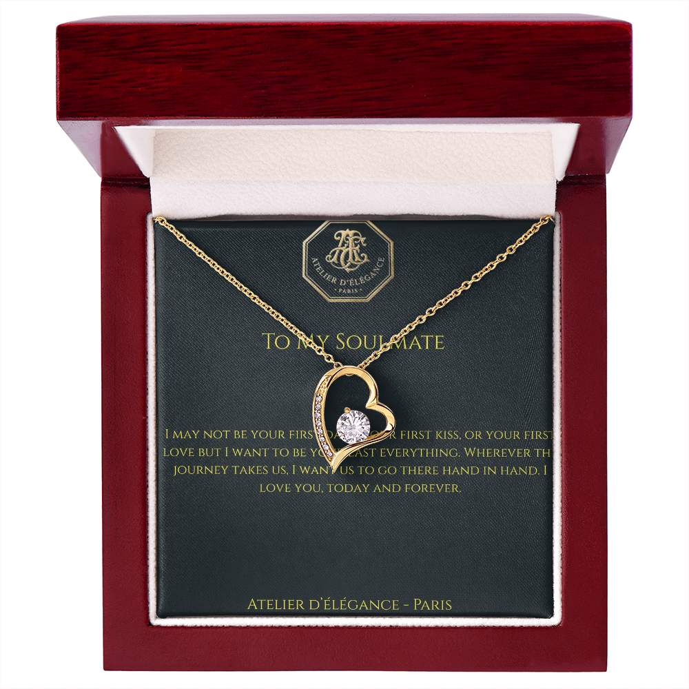 To My Soulmate - An Unbreakable Bond  Necklace & Luxury Box Edition