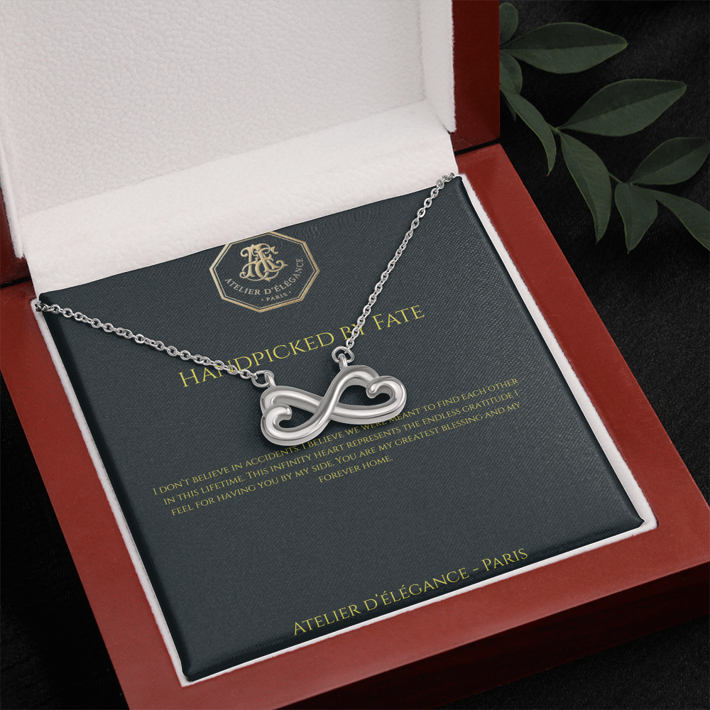 The Everlasting Connection – Infinity Heart Pendant