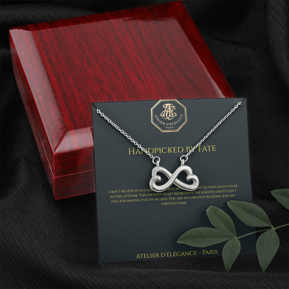 The Everlasting Connection – Infinity Heart Pendant