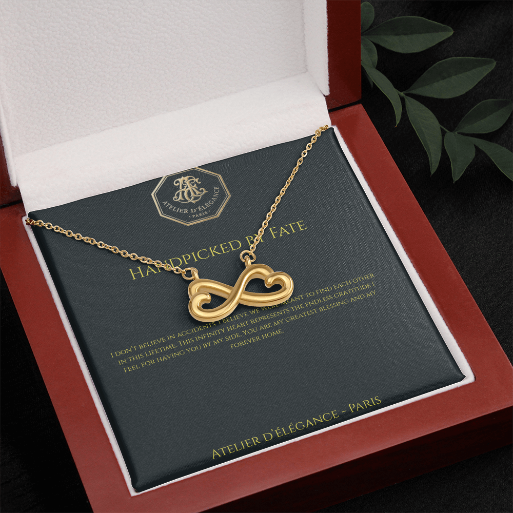 The Everlasting Connection – Infinity Heart Pendant