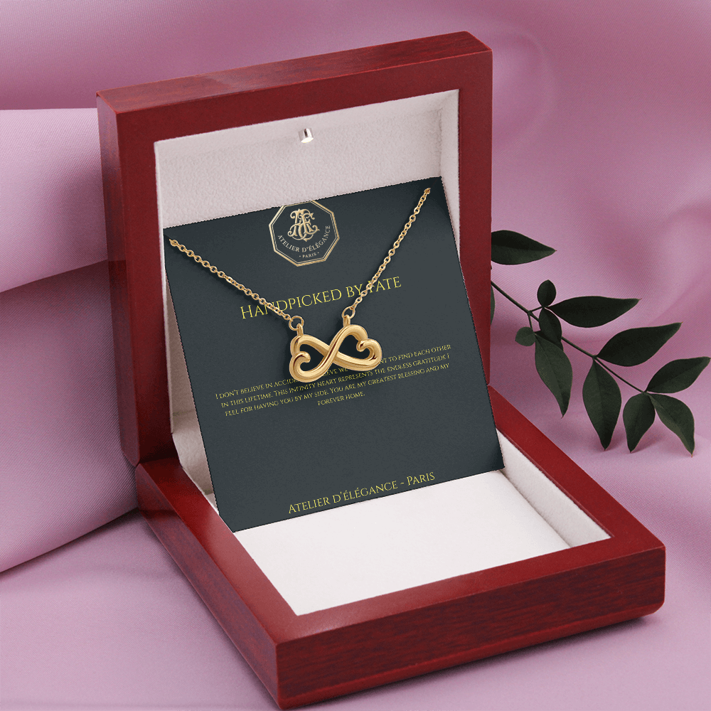 The Everlasting Connection – Infinity Heart Pendant
