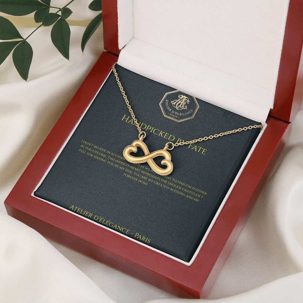 The Everlasting Connection – Infinity Heart Pendant