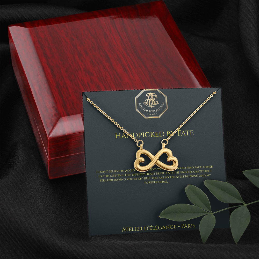 The Everlasting Connection – Infinity Heart Pendant