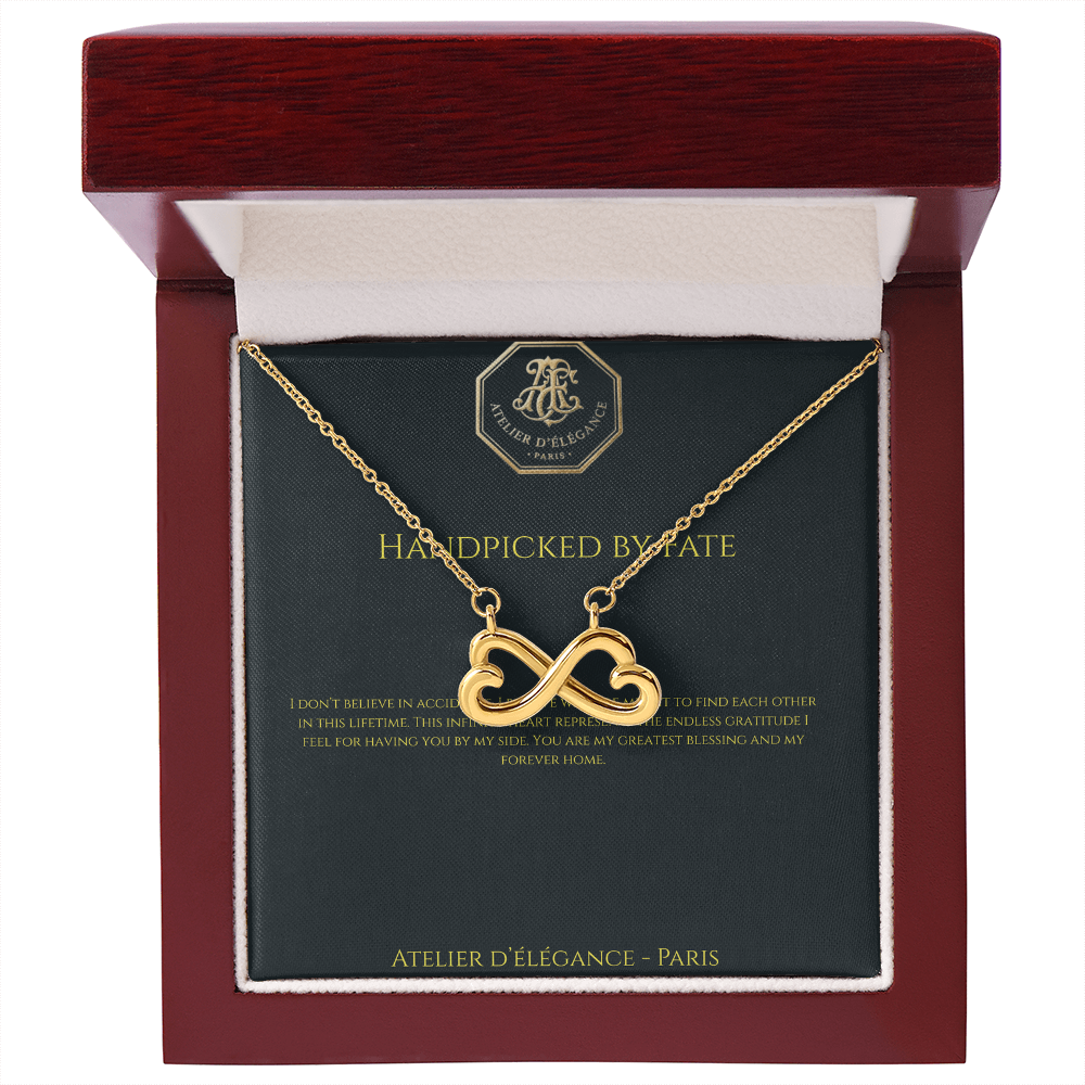 The Everlasting Connection – Infinity Heart Pendant