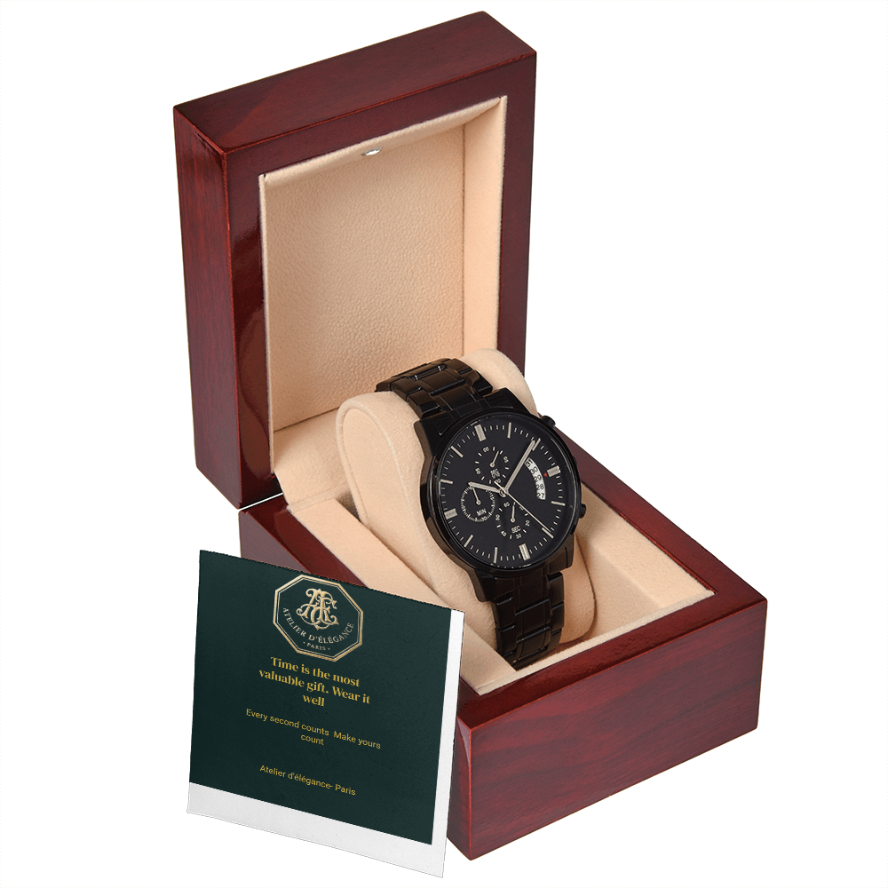 The Eternal Bond - Premium Chronograph Watch for Him