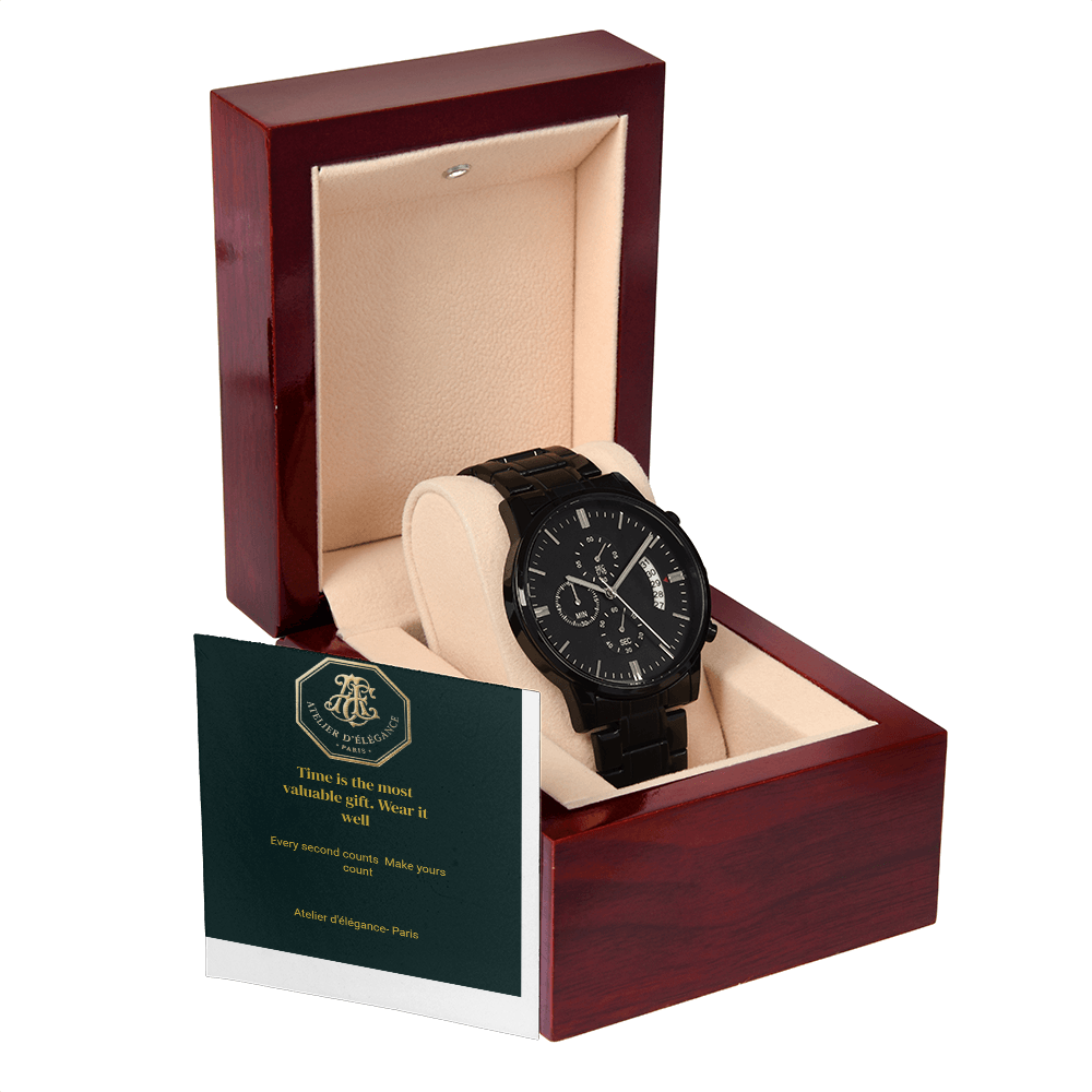 The Eternal Bond - Premium Chronograph Watch for Him