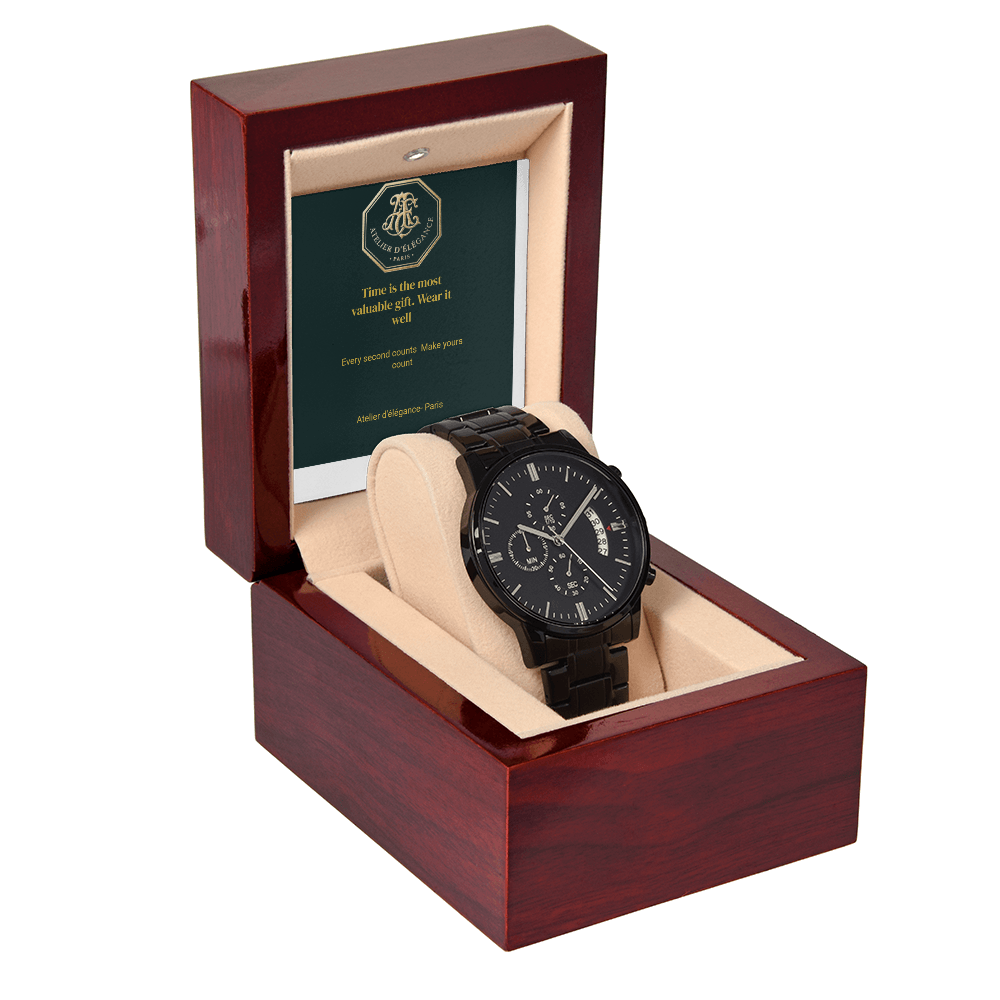 The Eternal Bond - Premium Chronograph Watch for Him
