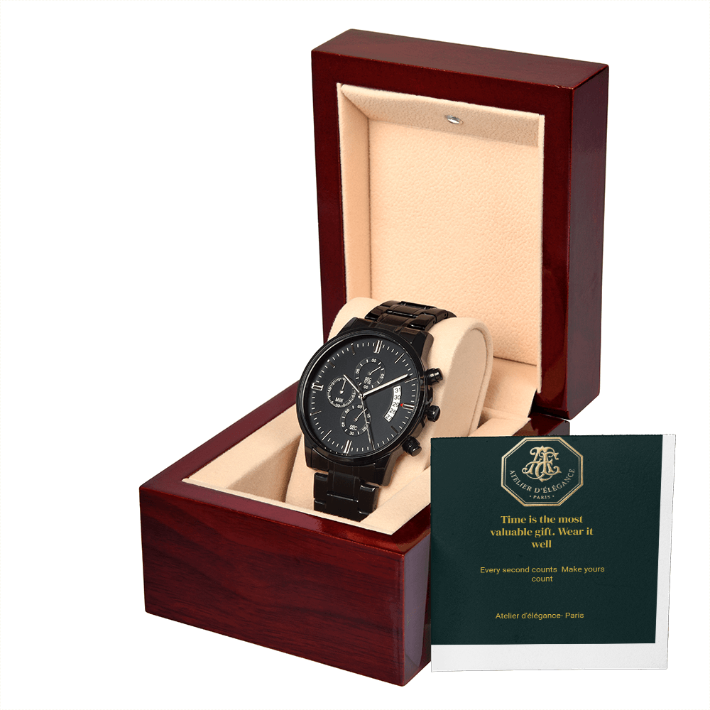 The Eternal Bond - Premium Chronograph Watch for Him