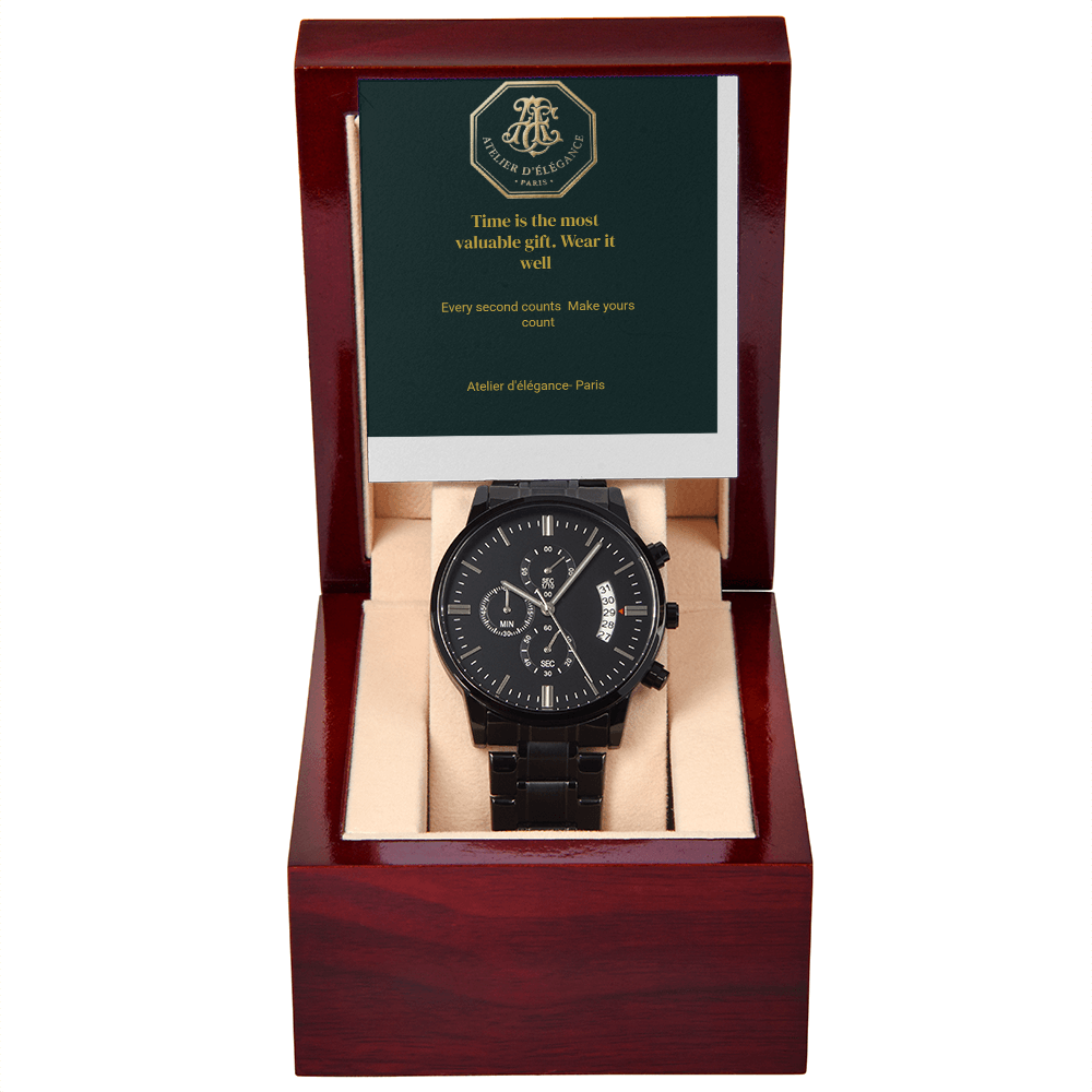 The Eternal Bond - Premium Chronograph Watch for Him