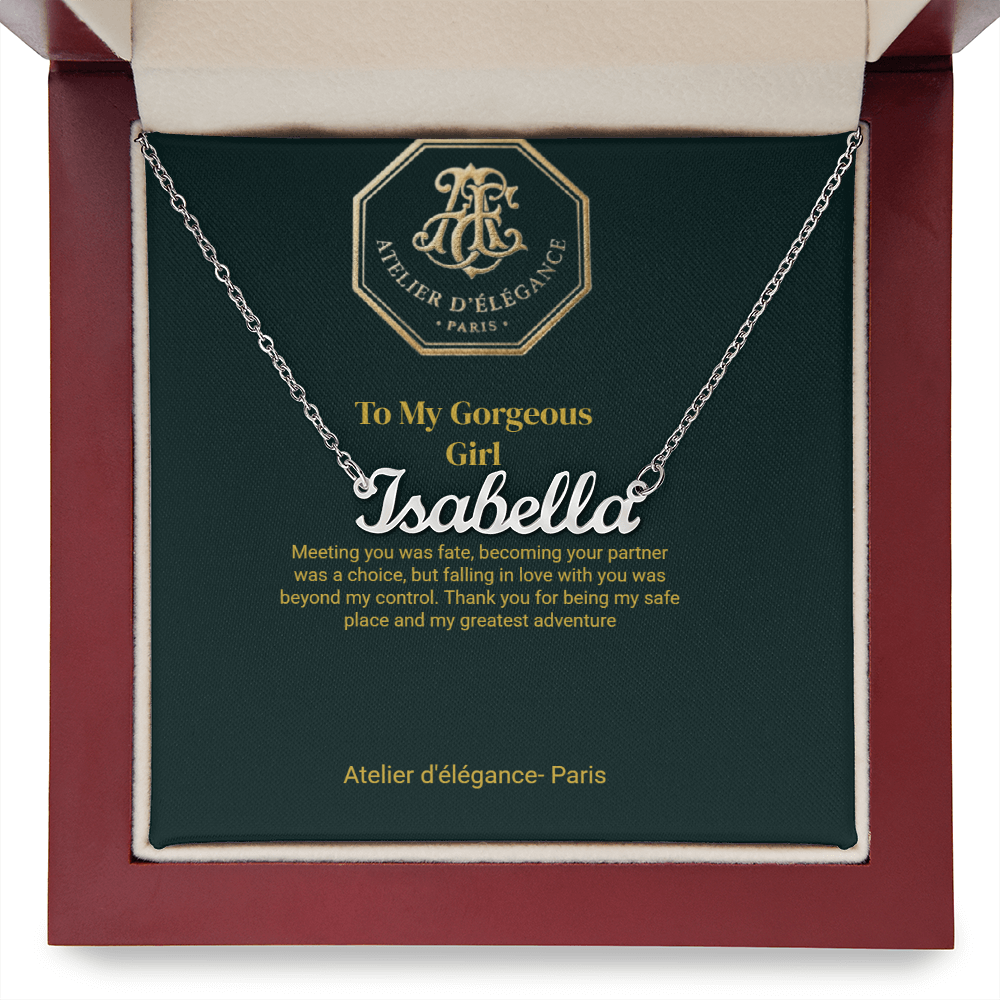 Signature Personalized Name Necklace