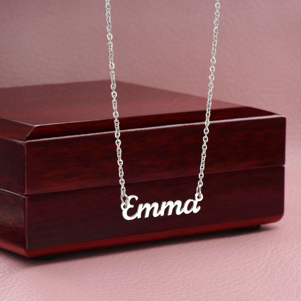 Signature Personalized Name Necklace