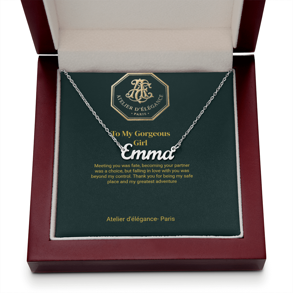 Signature Personalized Name Necklace