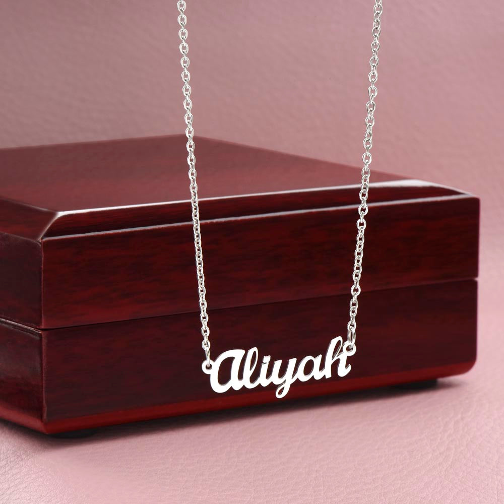 Signature Personalized Name Necklace