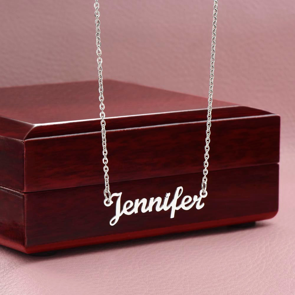 Signature Personalized Name Necklace