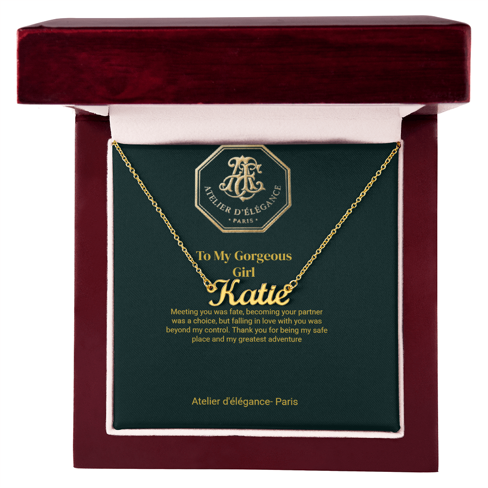 Signature Personalized Name Necklace