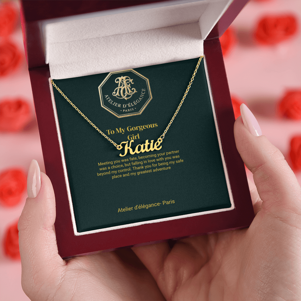 Signature Personalized Name Necklace