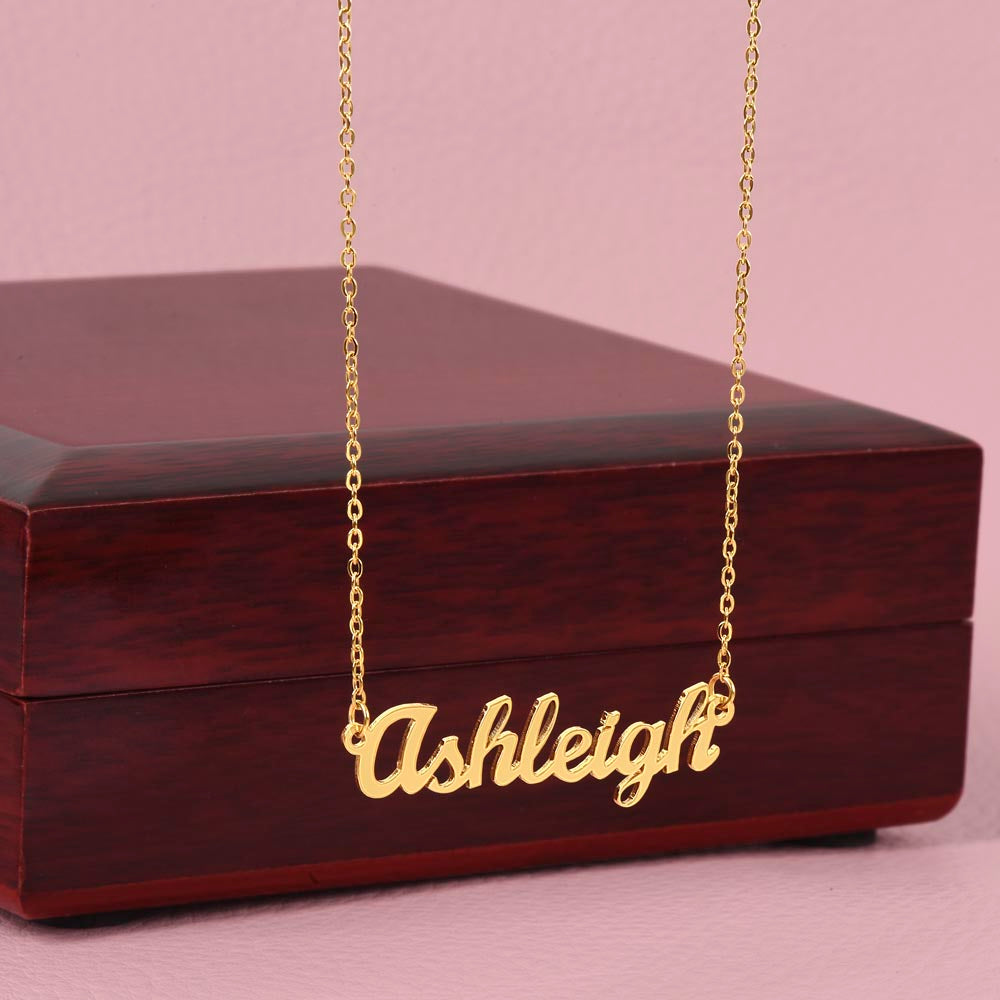 Signature Personalized Name Necklace