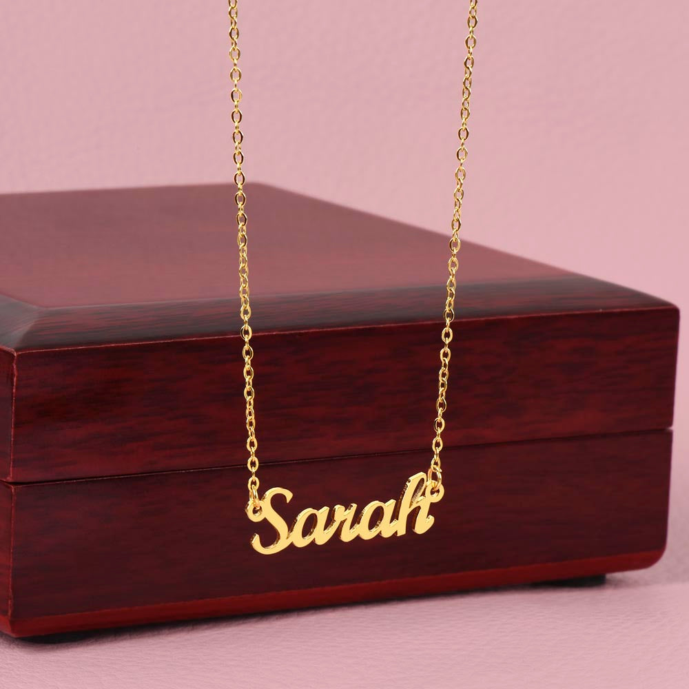 Signature Personalized Name Necklace