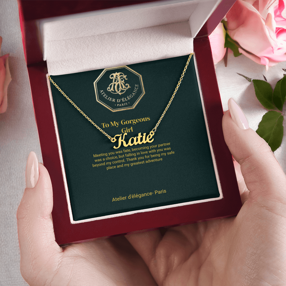Signature Personalized Name Necklace