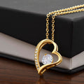 Eternal Heart" Necklace – 14K Gold Edition
