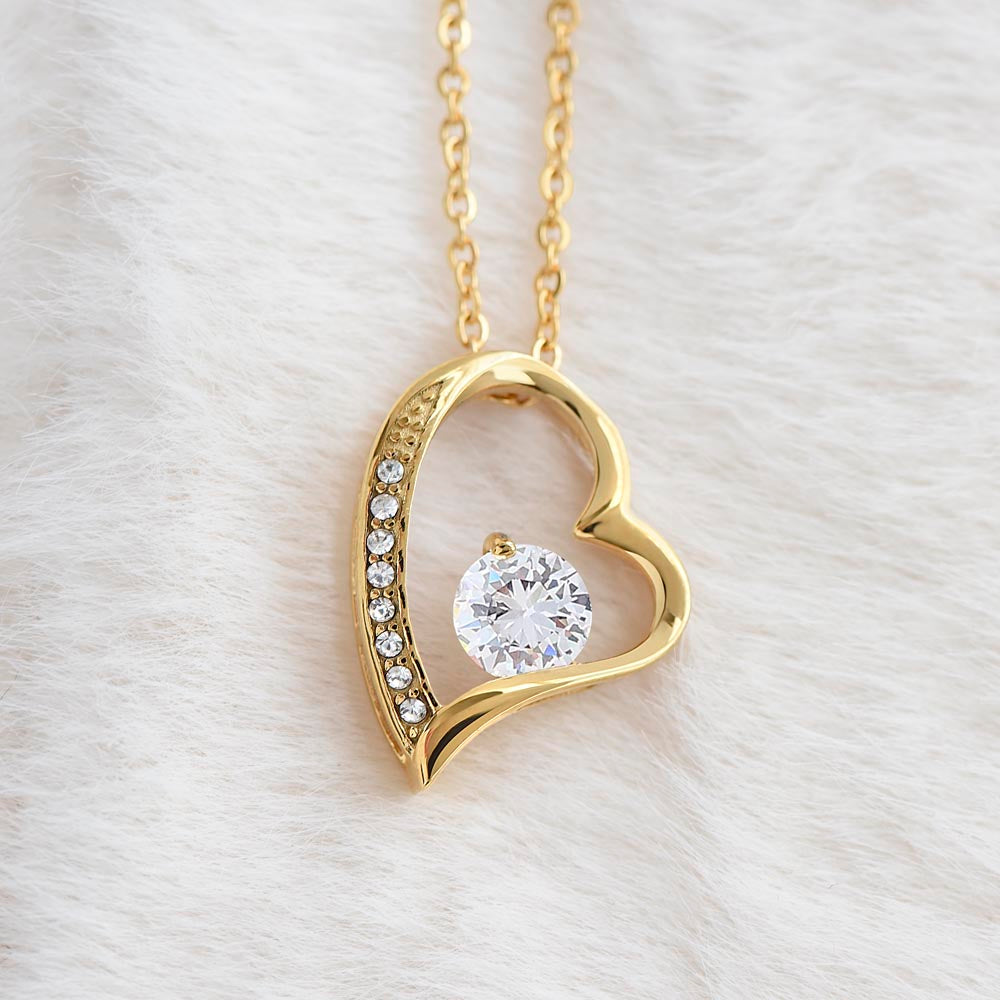 Eternal Heart" Necklace – 14K Gold Edition